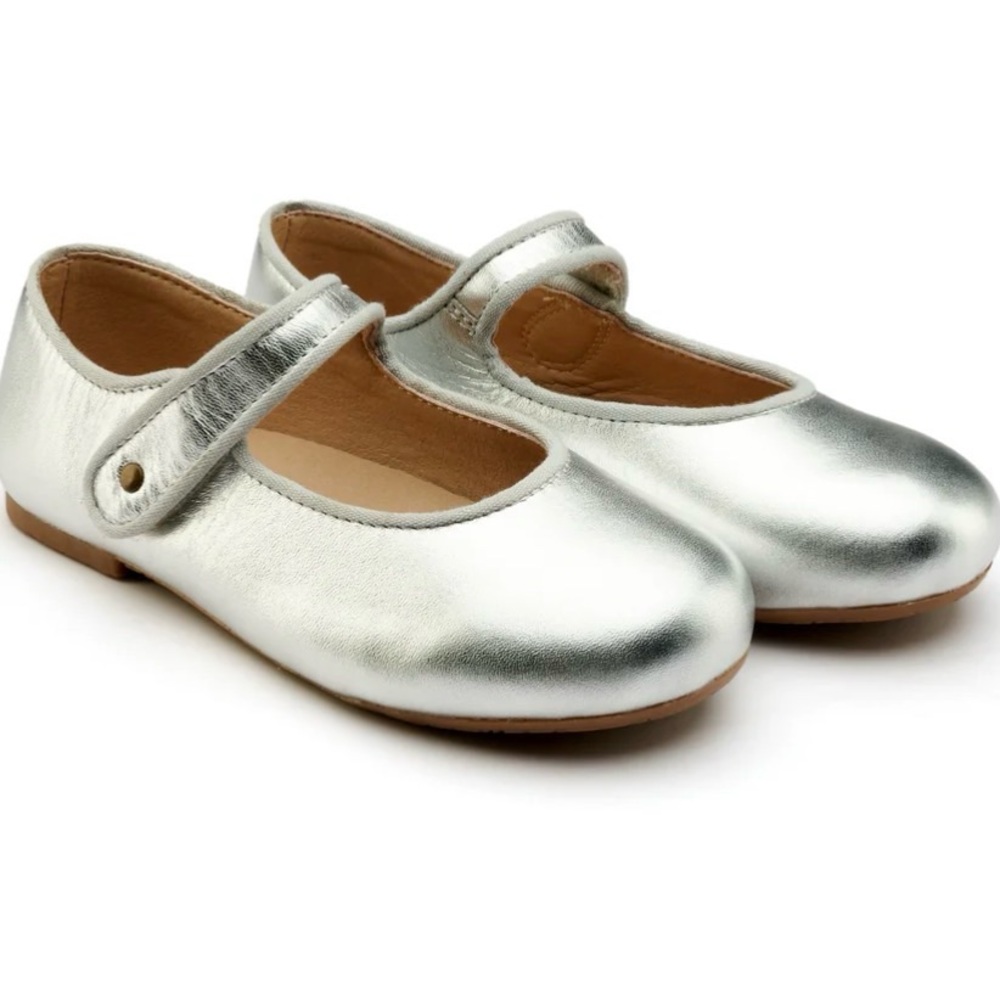 Old Soles Lady Jane Metallic gold Mary Jane Shoes sz 33